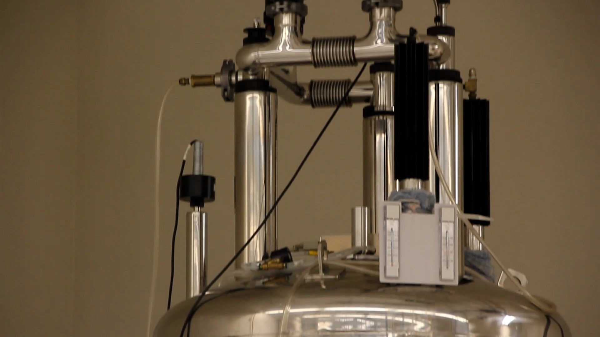 Photo of a nuclear magnetic resonance spectrometer